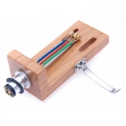 Майданчик для кріплення головки звукознімачів: TONAR SME-TYPE CHERRY WOOD HEADSHELL, art. 5405 Майданчик для кріплення головки звукознімачів: TONAR SME-TYPE CHERRY WOOD HEADSHELL, art. 5405