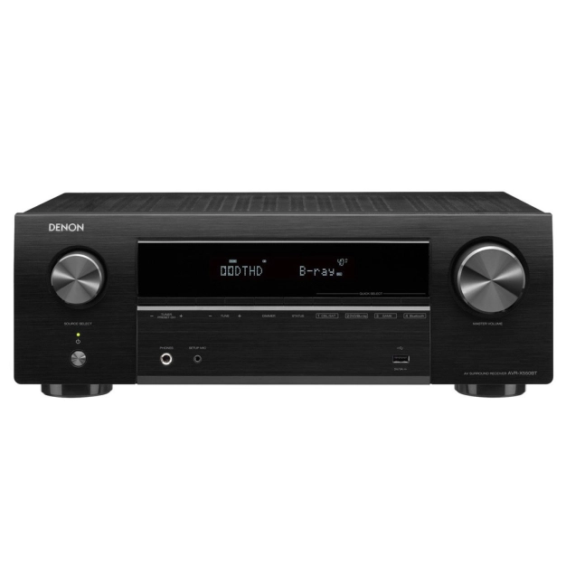 AV Ресівер: Denon AVR-X550BT (5.2 сh) Black