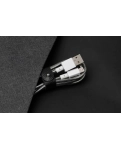 Кабель Native Union Tom Dixon Stash Coil Lightning Cable Silver (1.2 m) (COIL-L-SIL-TD)