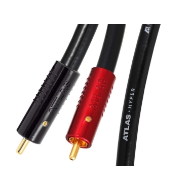 Кабель міжблоковий: Atlas Hyper Achromatic (RCA-RCA) 1m