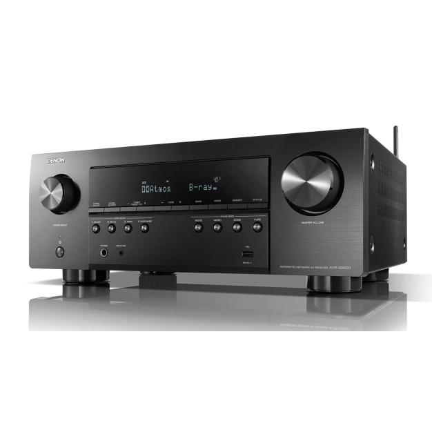 AV Ресівер: Denon AVR-S 960H 8K (7.2 сh) Black