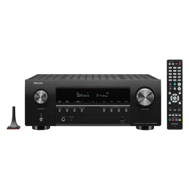 AV Ресівер: Denon AVR-S 960H 8K (7.2 сh) Black