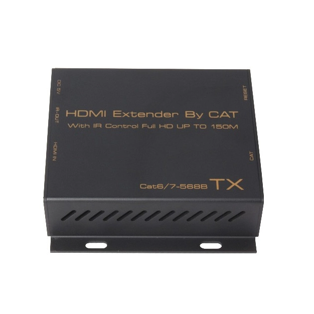 Передавач (TX+RX) HDMI сигналу по одній кручений парі до 150M (TCP/IP) AirBase K-EX150IPIR Передавач (TX+RX) HDMI сигналу по одній кручений парі до 150M (TCP/IP) AirBase K-EX150IPIR