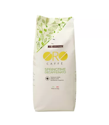 Кава Oro Caffe Springtime DECAFFEINATO 0.5 кг.