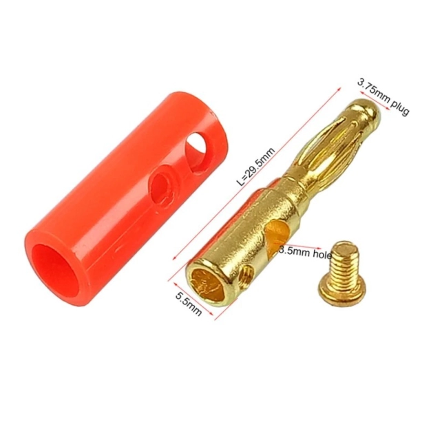 Роз'єм акустичний банан AirBase BP-01 Роз'єм акустичний банан AirBase BP-01