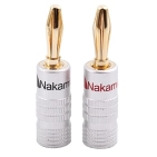 Рознімання акустичні (банани) Nakamichi BFA 0534B Рознімання акустичні (банани) Nakamichi BFA 0534B