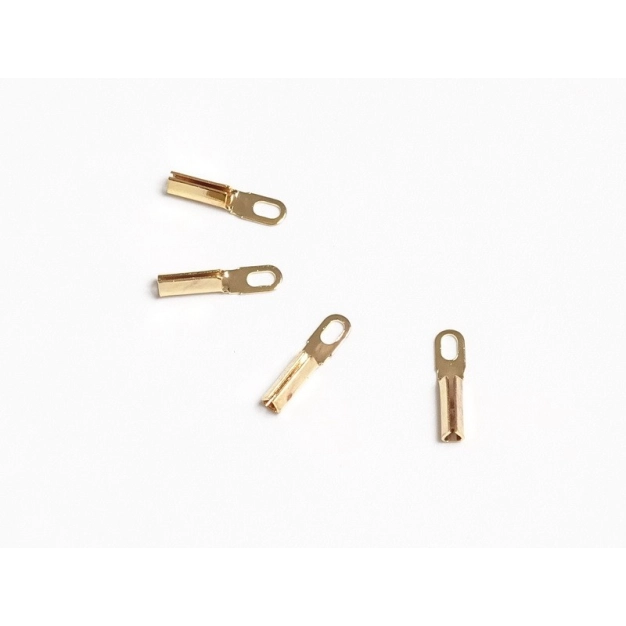 Конектори для з'єднання фоно-кабелю з картриджем: Tonar Gold Plate Terminal PIN Plugs