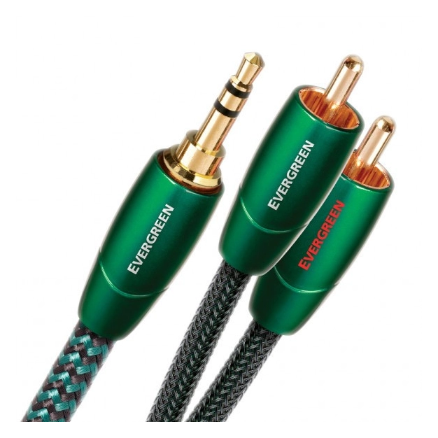 Міжблочний кабель AUDIOQUEST 3.0m EVERGREEN 3.5mm RCA