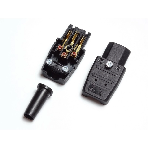 Роз'єм для силового кабелю Real Cable SECTEUR RF Роз'єм для силового кабелю Real Cable SECTEUR RF