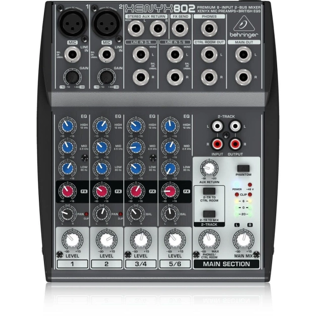 Мікшерний пульт Behringer XENYX 502