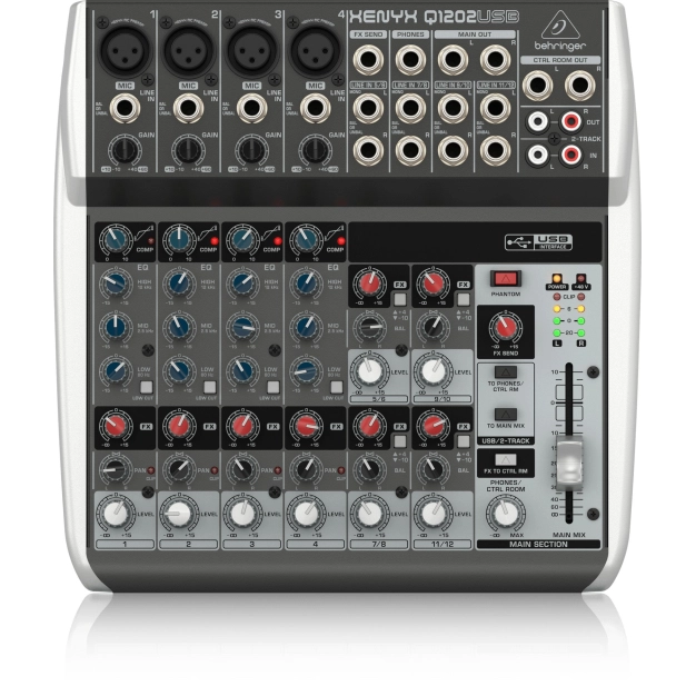 Мікшерний пульт Behringer XENYX Q1002USB