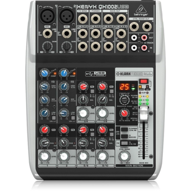 Мікшерний пульт Behringer XENYX Q502USB