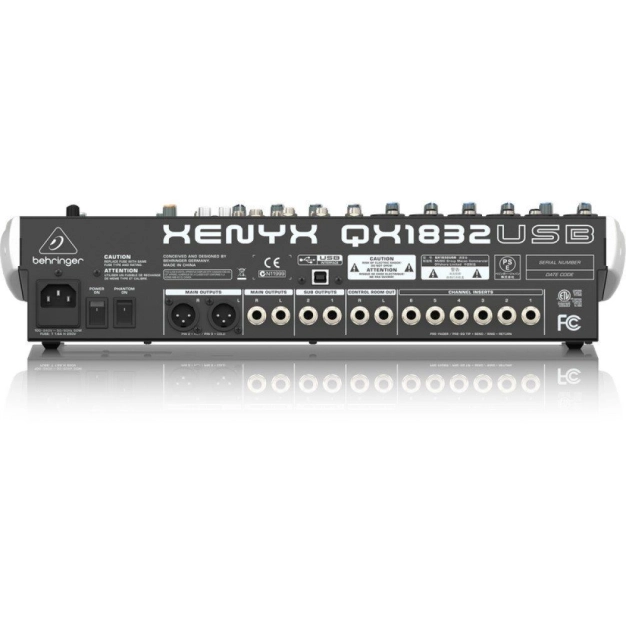Мікшерний пульт Behringer XENYX QX1002USB