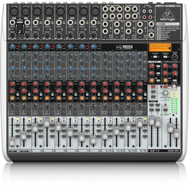 Мікшерний пульт Behringer XENYX QX1832USB