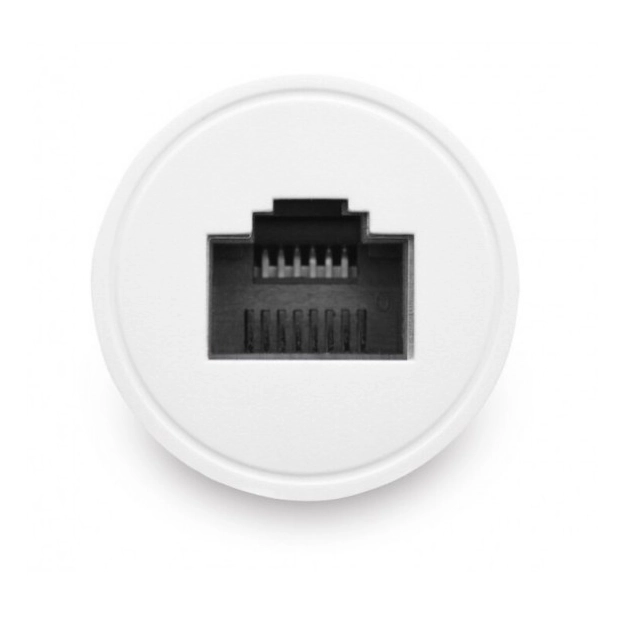 Захисний Ethernet-адаптер від грози Ugreen RJ45 NW116 20391 (Білий)