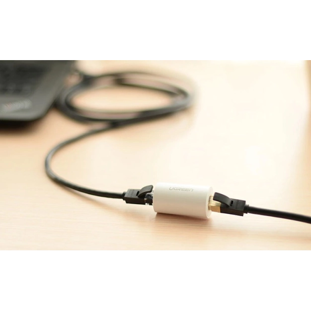 Захисний Ethernet-адаптер від грози Ugreen RJ45 NW116 20391 (Білий)