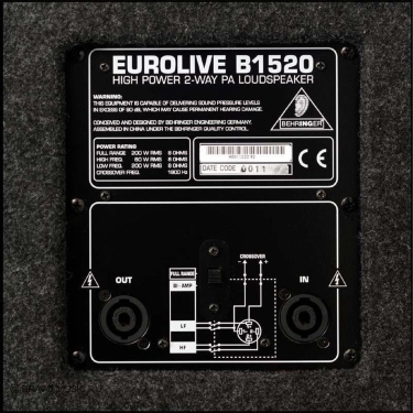 Пасивна акустична система Behringer B1520PRO