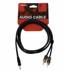 Готовий аудіо кабель Daddario PW-MP-05 Audio Cable Mini Jack - 2RCA Готовий аудіо кабель Daddario PW-MP-05 Audio Cable Mini Jack - 2RCA