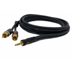 Готовий аудіо кабель Daddario PW-MP-05 Audio Cable Mini Jack - 2RCA Готовий аудіо кабель Daddario PW-MP-05 Audio Cable Mini Jack - 2RCA