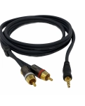 Готовий аудіо кабель Daddario PW-MP-05 Audio Cable Mini Jack - 2RCA