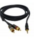 Готовый аудио кабель Daddario PW-MP-05 Audio Cable Mini Jack - 2RCA