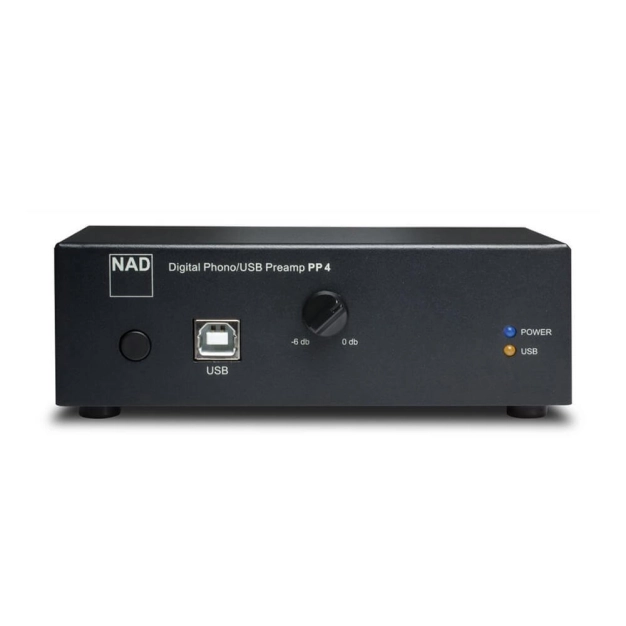 Фонокоректор NAD PP 4 Digital Phono USB Preamplifier Black