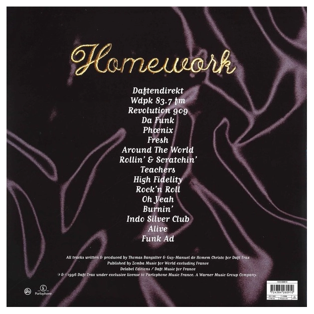 Вініловий диск Daft Punk - Homework