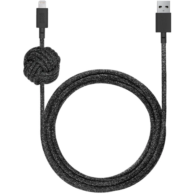 Кабель Native Union Night Cable Lightning Cosmoc Black (3 m)