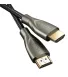 Кабель UGREEN HD131 HDMI to HDMI, 1.5 m, v2.0 UltraHD 4K-3D Braided Nylon Gray