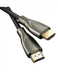 Кабель UGREEN HD131 HDMI to HDMI, 1 m, v2.0 UltraHD 4K-3D Braided Nylon Gray