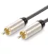 Кабель UGREEN AV133 RCA to RCA Coaxial Cable Braided, 2 m