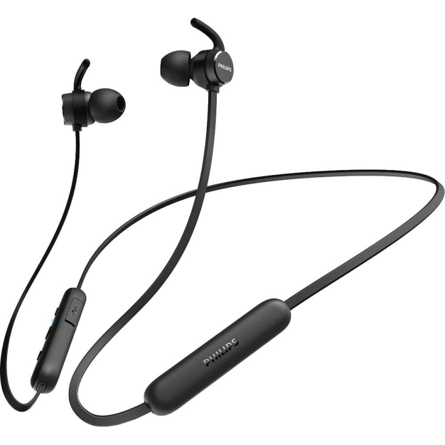 Навушники Philips TAE1205 In-ear Wireless Mic Чорний