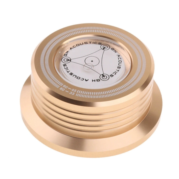 Притиск для вінілових пластин GH Acoustics (клемп) Gold Притиск для вінілових пластин GH Acoustics (клемп) Gold