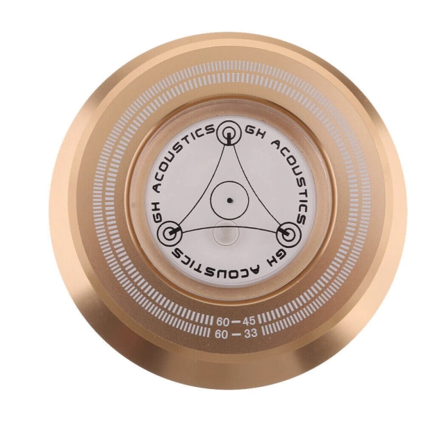 Притиск для вінілових пластин GH Acoustics (клемп) Gold Притиск для вінілових пластин GH Acoustics (клемп) Gold