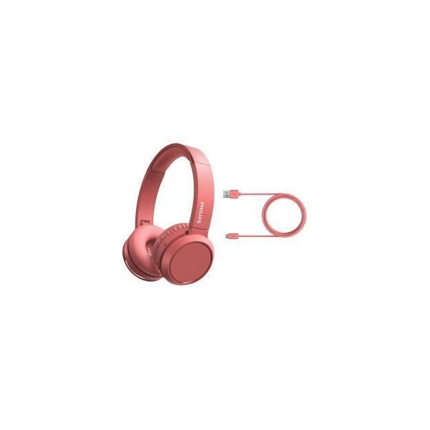 Навушники Philips TAH4205RD Over-Ear Wireless Red
