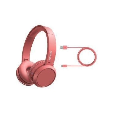 Навушники Philips TAH4205RD Over-Ear Wireless Red