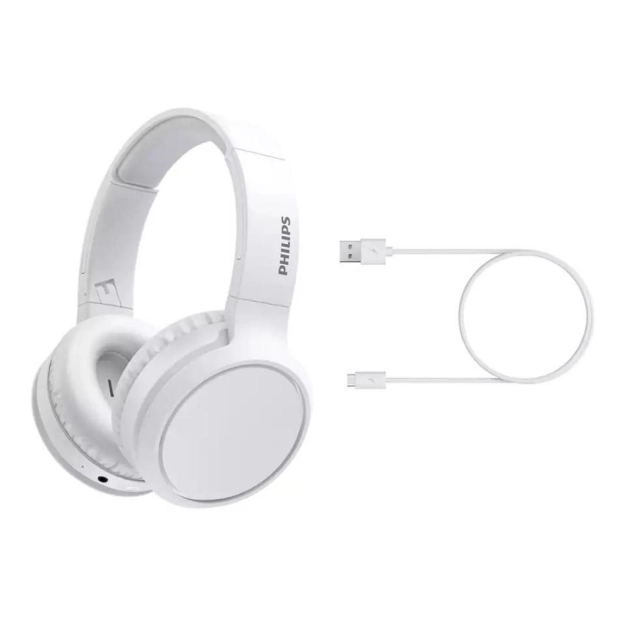 Навушники Philips TAH5205 Over-ear ANC Wireless Mic White
