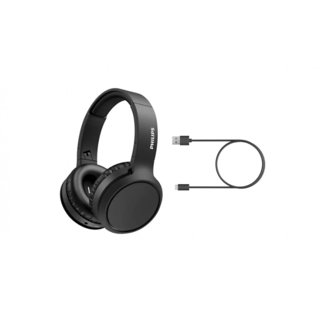 Навушники Philips TAH5205 Over-ear ANC Wireless Mic Black