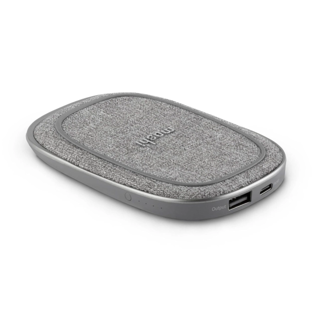 Портативний акумулятор Moshi Porto Q 5K Portable Wireless Battery Nordic Gray