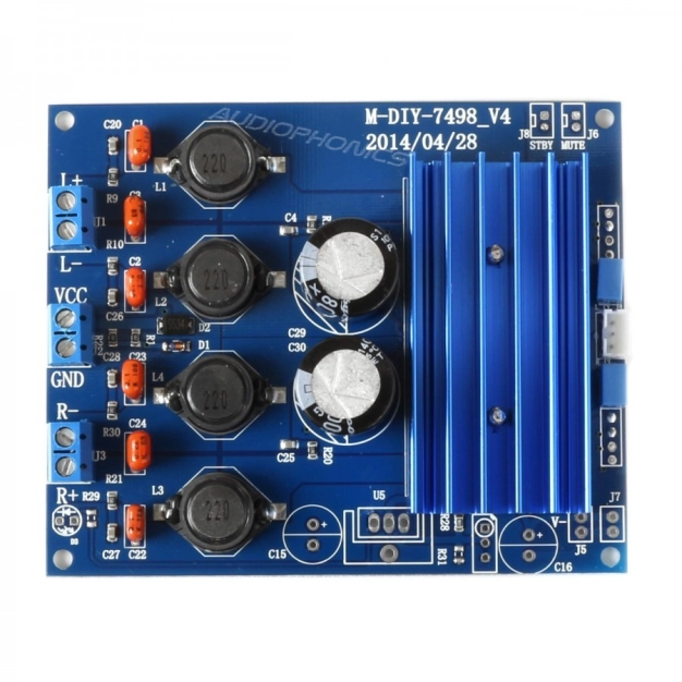 Fx Audio M-DIY V4 TDA7498 Class D плата підсилювача 2x50W 8 Ohm