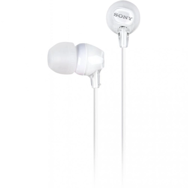 Навушники SONY MDR-EX15AP Mic White