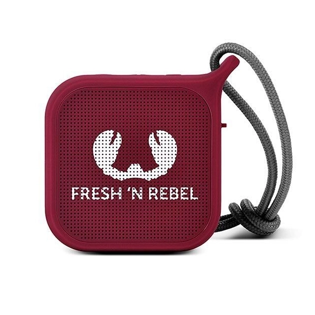 Портативна акустика Fresh 'N Rebel Rockbox Pebble Small Bluetooth Speaker Ruby