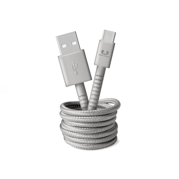 Кабель Fresh 'N Rebel Fabriq USB-C Cable 1,5m Cloud (2CCF150CL)