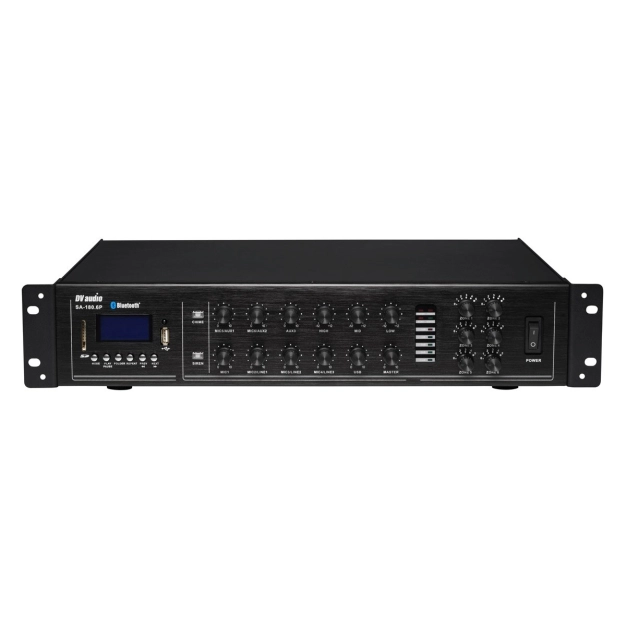 Трансляційний мікшер-підсилювач із USB DV audio SA-180.6P