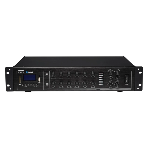 Трансляційний мікшер-підсилювач із USB DV audio SA-250.6P