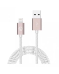 Кабель Lab.C Lightning Leather Cable AL Rose Gold (1.8 m) (LABC-511-RG)