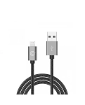 Кабель Lab.C Lightning Leather Cable AL Space Grey (1.8 m) (LABC-511-GR)