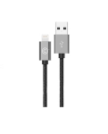 Кабель Lab.C Lightning Leather Cable AL Space Grey (1.8 m) (LABC-511-GR)