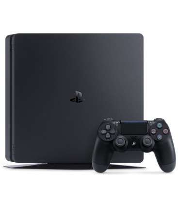Ігрова приставка SONY PlayStation 4 Slim 500 Gb Black (HZD+GTS+UC4+PSPlus 3М)