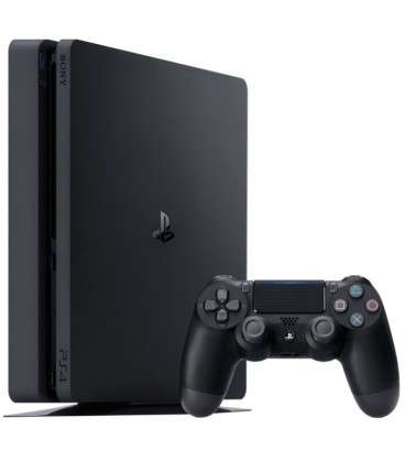 Ігрова приставка SONY PlayStation 4 Slim 500 Gb Black (HZD+GTS+UC4+PSPlus 3М)